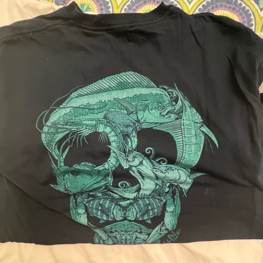 Salt life t shirt. Men’s size medium navy